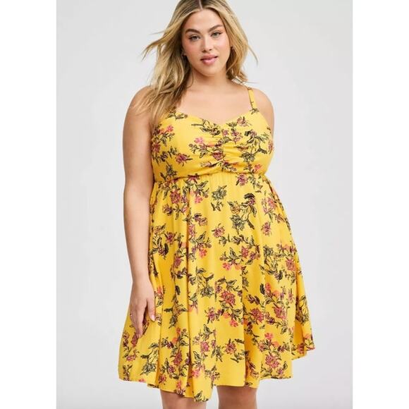 torrid Dresses & Skirts - 2/$30 TORRID Mini Dress Size 1X / Size 1 Mini Challis Skater